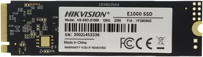 Жесткий диск SSD 128Gb Hikvision HS-SSD-E1000/128G