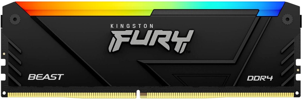 Модуль памяти 16Gb Kingston FURY Beast RGB (KF432C16BB12A/16)