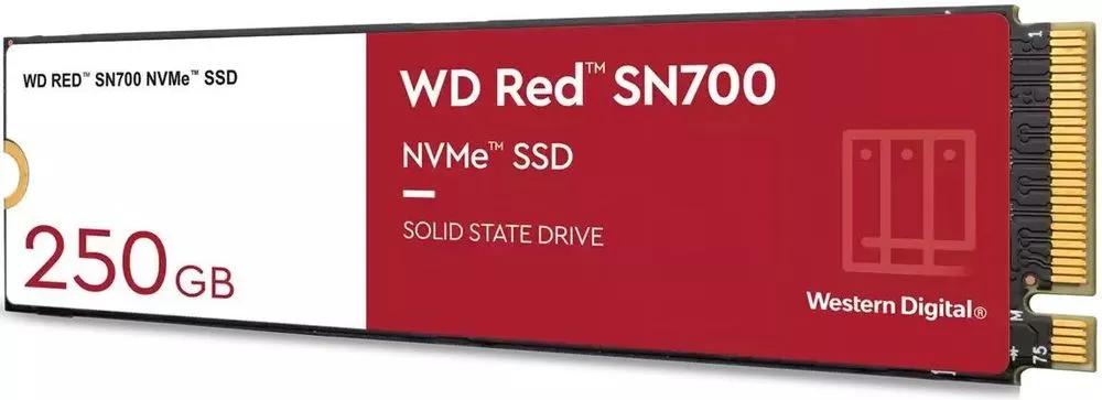 Жесткий диск SSD 250Gb Western Digital Red SN700 (WDS250G1R0C)