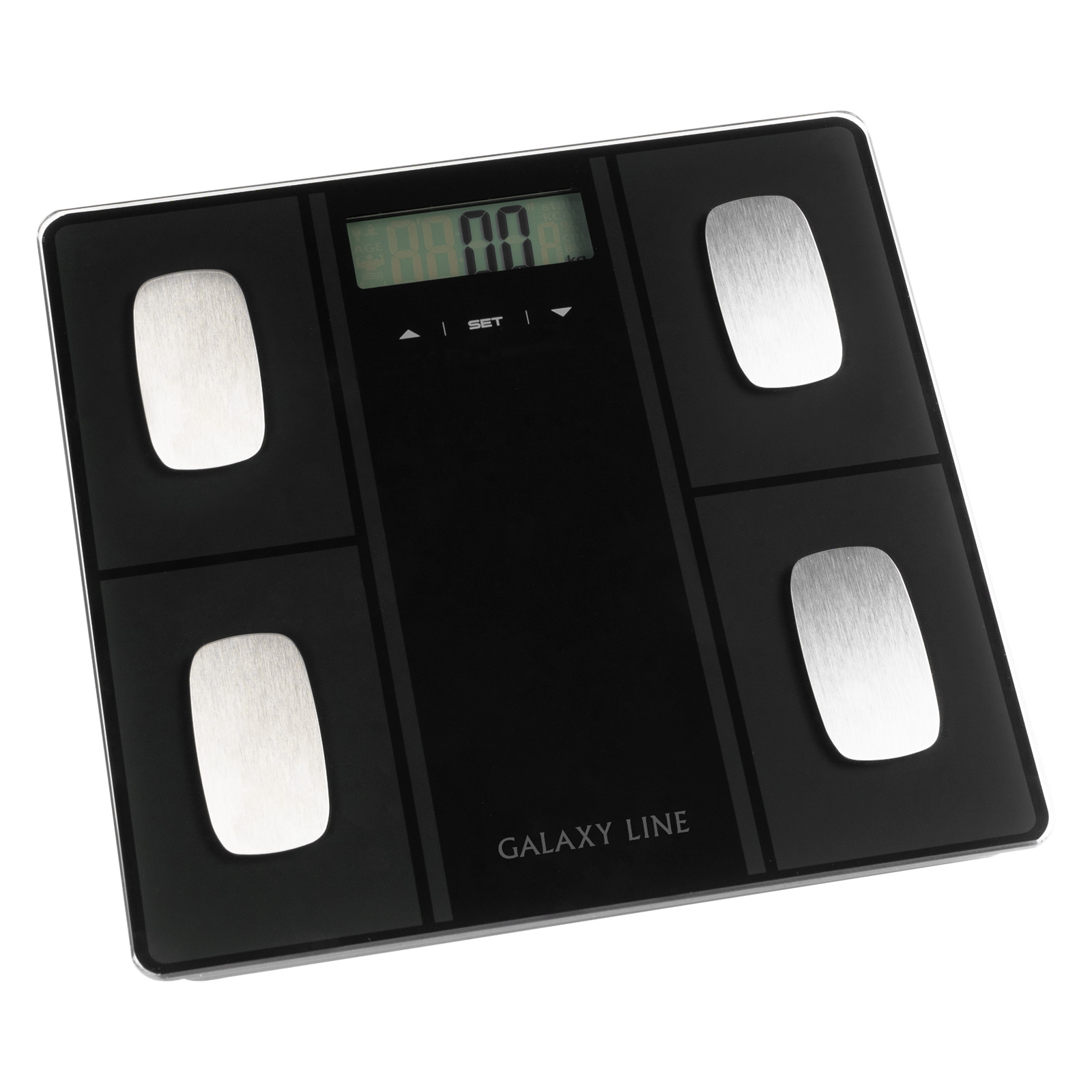 Весы напольные Galaxy Line GL4854 ЧЕРНЫЕ