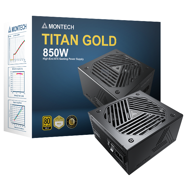   850W Montech Titan Gold (MNT-TG850-B)