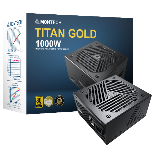   1000W Montech Titan Gold (MNT-TG1000-B)