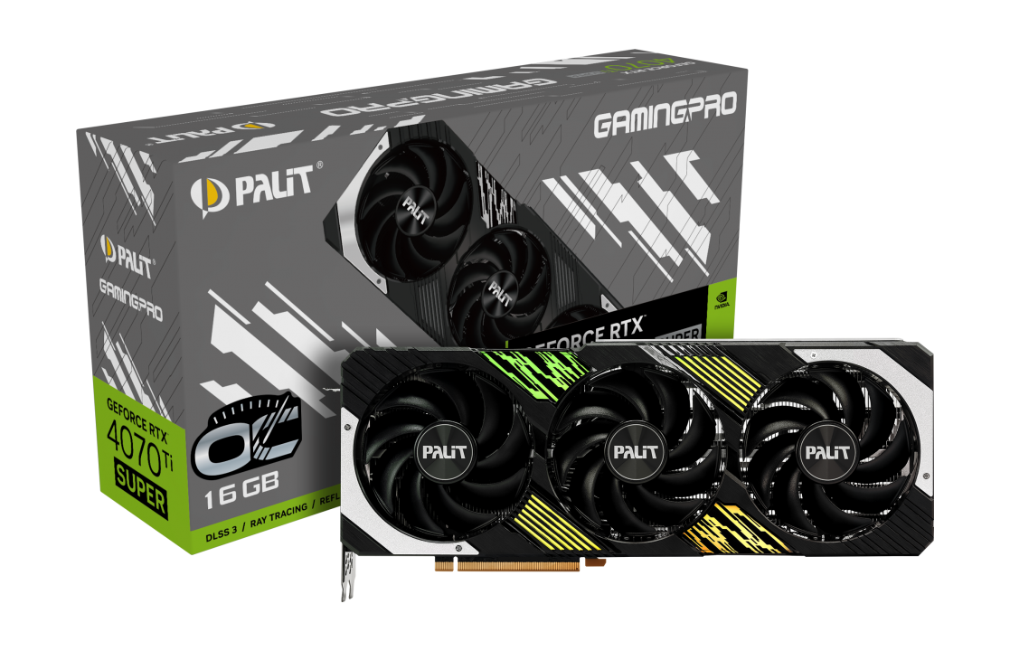  Palit RTX 4070Ti Super GamingPro OC 16GB (NED47TSH19T2-1043A)
