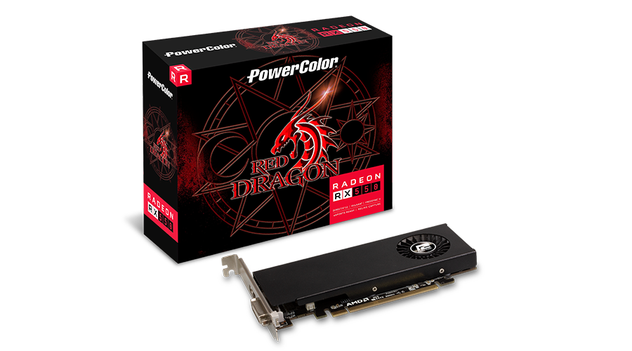  PowerColor RX 550 Red Dragon (AXRX 550 4GBD5-HLE)