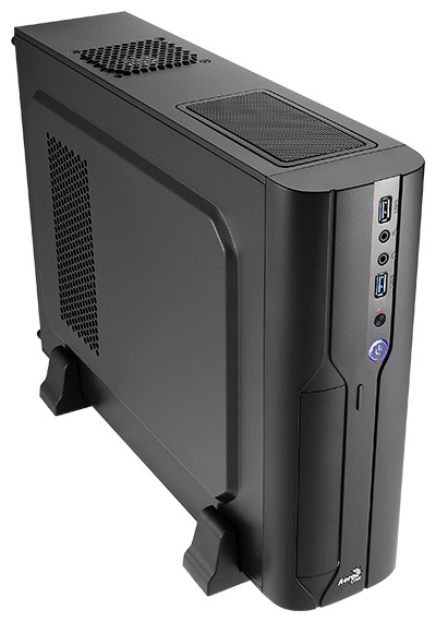 Корпус Aerocool Cs-101 400W Black (Desktop, microATX, USB3, Fan)
