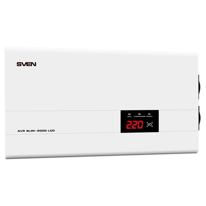   2000VA SVEN AVR SLIM-2000 LCD (2000VA/1200, 2 )