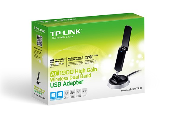   Wi-Fi TP-Link Archer T9UH (1300Mbit/s, 2.4 GHz +5 GHz, USB 3.0)