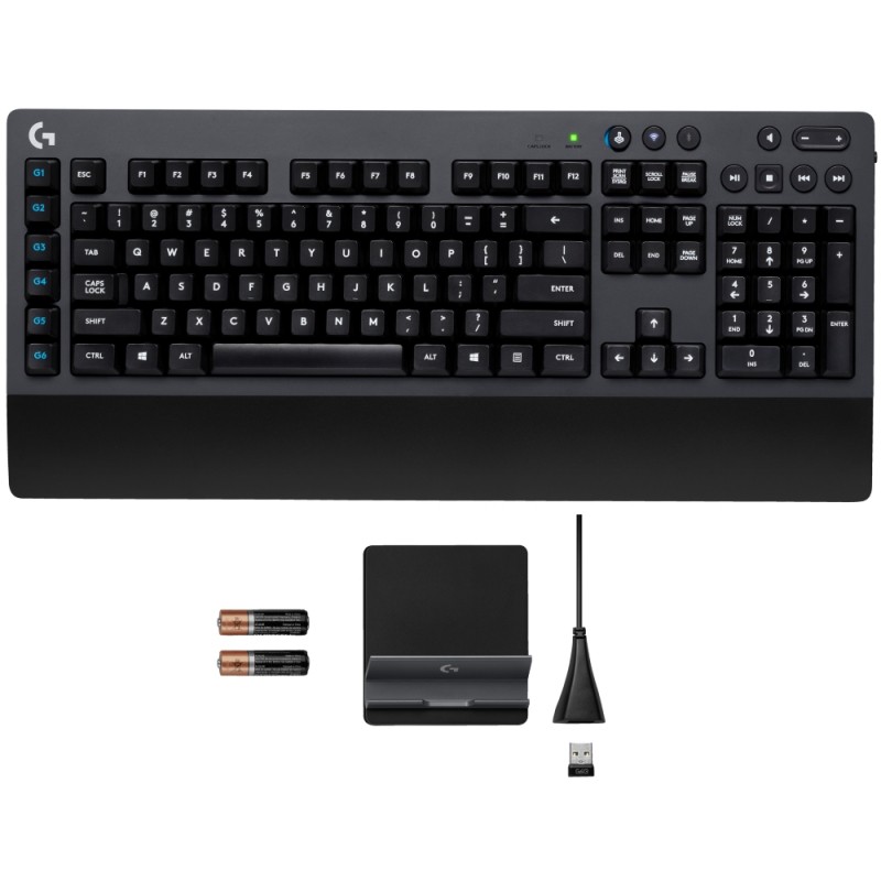Клавиатура Logitech G613 (920-008395) Black (Беспроводная, механическая, Romer-G, Bluetooth)