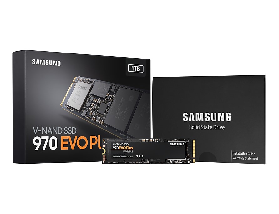 Жесткий диск SSD 1TB Samsung 970 Evo Plus (MZ-V7S1T0BW)