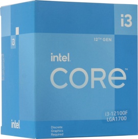 Процессор Intel Core i3-12100F (BOX) (BX8071512100F)