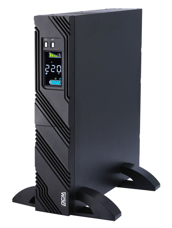 Источник бесперебойного питания 1000VA PowerCom Smart King Pro+ (SPR-1000 LCD)