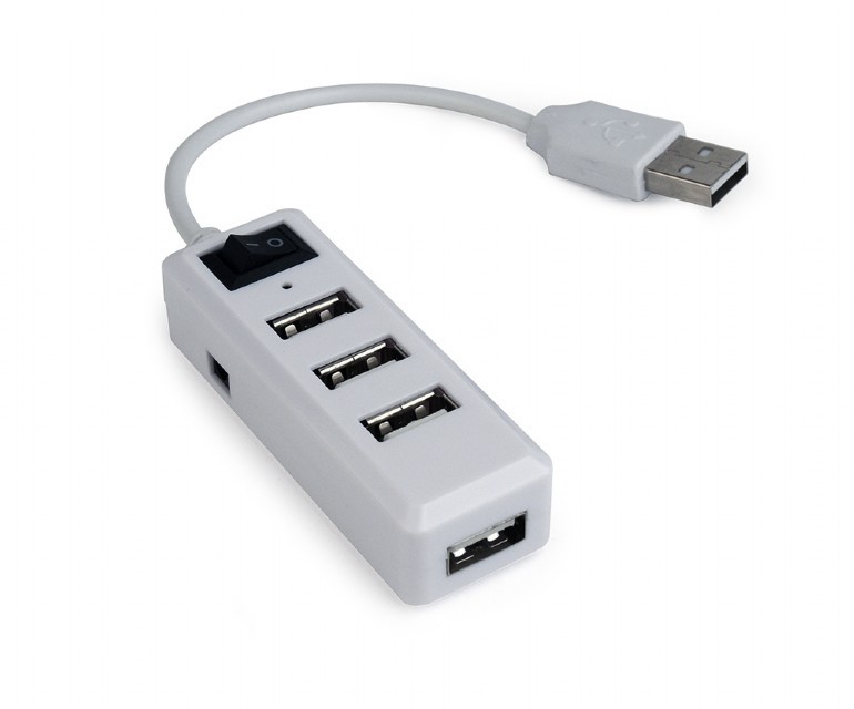 Разветвитель USB Cablexpert UHB-U2P4-21 (USB2.0, 4port)