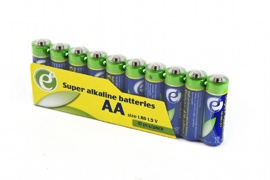 Батарейки Energenie (EG-BA-AASA-01) AA LR6 1.5V Super Alkaline 10шт в упаковке