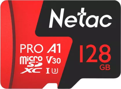 Карта памяти 128Gb Netac P500 Extreme Pro (NT02P500PRO-128G-R)