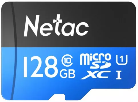 Карта памяти 128Gb Netac P500 Standard (NT02P500STN-128G-R)