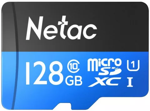 Карта памяти 128Gb Netac P500 Standard (NT02P500STN-128G-S)
