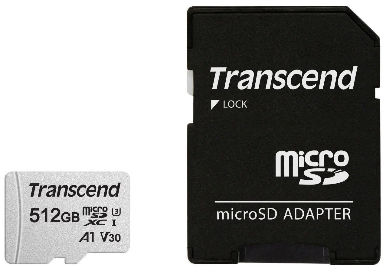Карта памяти 512Gb Transcend TS512GUSD300S-A