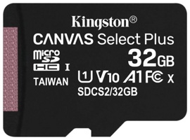 Карта памяти 32Gb Kingston Canvas Select Plus (SDCS2/32GBSP)
