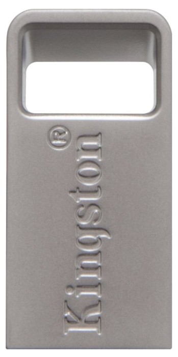 USB flash disk 32Gb Kingston DataTraveler Micro 3.1 (DTMC3/32GB) (без колпачка, алюминий, USB 3.0, 100/10Mbit/s)