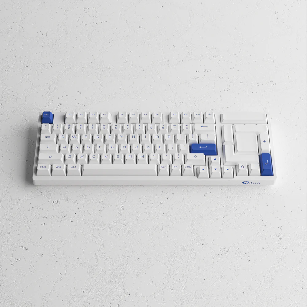 Клавиатура Akko 3098N Blue & White (TTC Honey) (1746140)