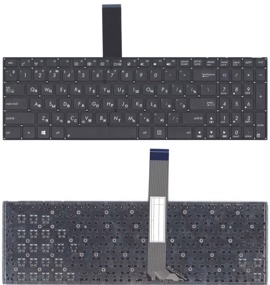 Клавиатура для ноутбука Asus K56 без рамки, плоский Enter (009263)