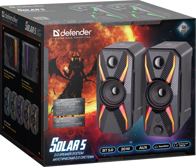 Колонки Defender Solar 5 (65105)