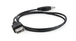 Кабель Cablexpert CC-USB2-AMAF-75CM/300-BK 0.75м