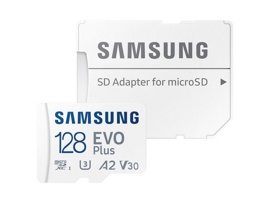 Карта памяти 128Gb Samsung EVO Plus 2021 (MB-MC128KA) (с адаптером)