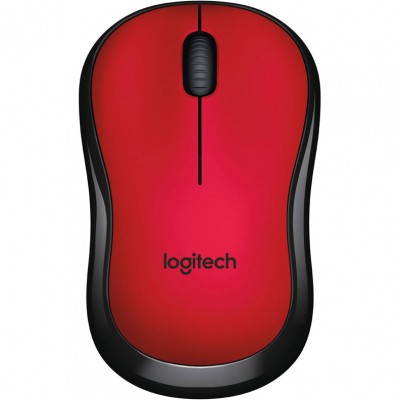 Мышь Logitech M220 Silent (910-004880) Red (1000dpi, 3 кнопки, Wireless)