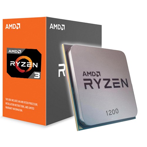 Процессор AMD Ryzen 3 1200 (3.1(3.4)MHz, 4 ядра/4 потока, 8Mb, 65W) (Socket AM4)
