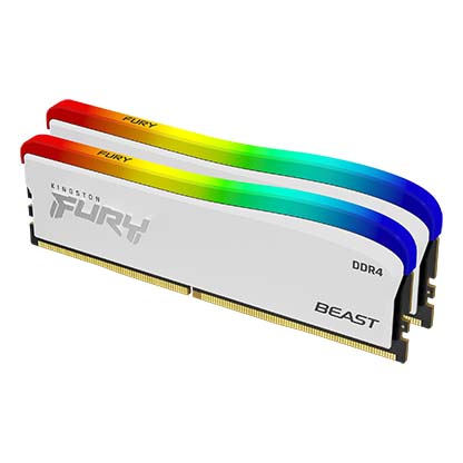 Модуль памяти 32Gb (2*16Gb) Kingston FURY Beast RGB SE (KF432C16BWAK2/32)