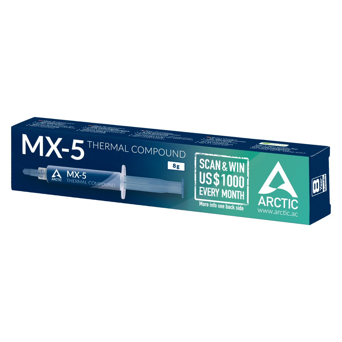 Термопаста Arctic Cooling MX-5 (ACTCP00047A) 8g