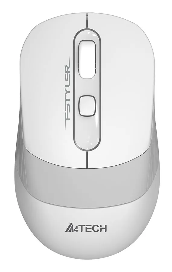 Мышь A4Tech Fstyler FG10S (белый/серый)