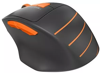 Мышь A4Tech Fstyler FG30 (черный/оранжевый)