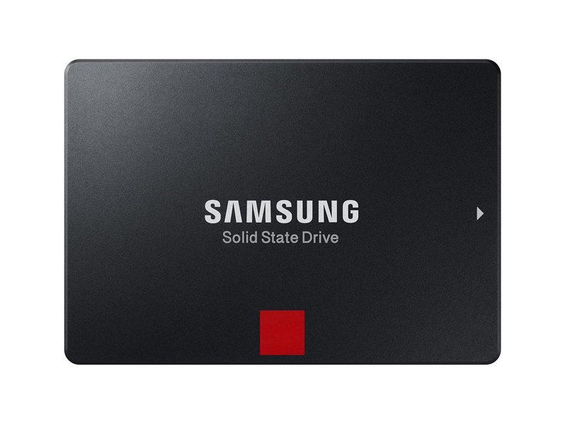 Жесткий диск SSD 1Tb Samsung 860 PRO (MZ-76P1T0BW) (SATA-6Gb/s, 2.5", 560/530Mb/s)