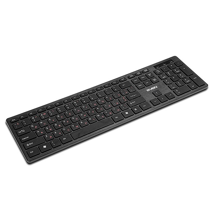 Клавиатура SVEN KB-E5900W Wireless Black (Беспроводная, USB)