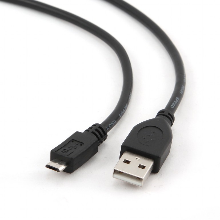 Кабель Cablexpert CCP-mUSB2-AMBM-0.1M 10cм (USB 2.0 -> microUSB 2.0)