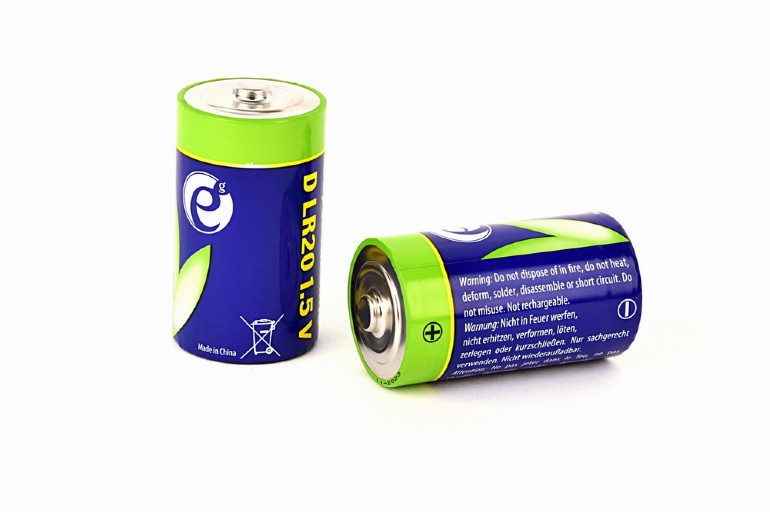 Батарейка Energenie (EG-BA-LR20-01) LR20 "D-тип" 1.5V Alkaline 2шт в блистере