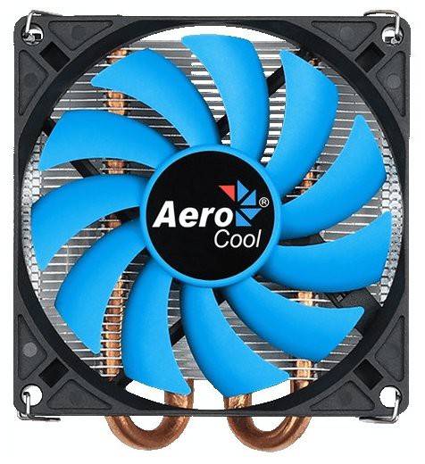 Вентилятор Aerocool Verkho 2 Slim (SocAll, 1000-2300rpm, 21.5-48.8CFM, 18.3-26.7dB, 105W, 4pin)