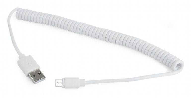 Кабель Cablexpert CC-mUSB2C-AMBM-6-W White (USB 2.0-micro USB2.0) 1.8м