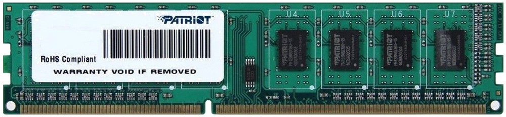 Модуль памяти 4Gb Patriot Signature PSD44G266641 2666MHz PC-21300 19-19-19-43 1.2V