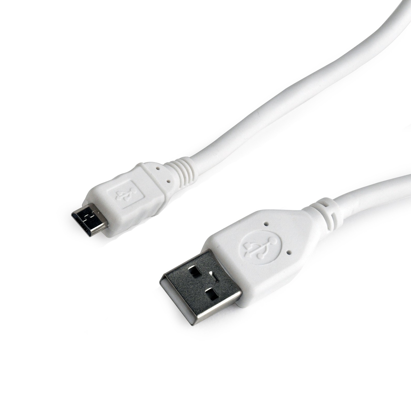 Кабель Cablexpert CCP-mUSB2-AMBM-W-1M white 1m (USB 2.0 - microUSB 2.0)