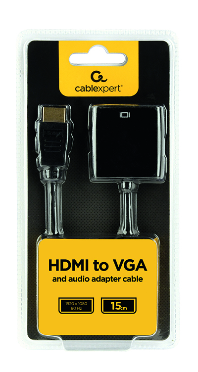  Cablexpert A-HDMI-VGA-03 (HDMI to VGA+3.5 audio)