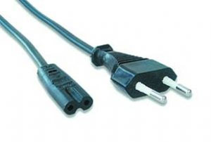 Сетевой кабель Gembird PC-184/2 Black (C7, 1.8m)