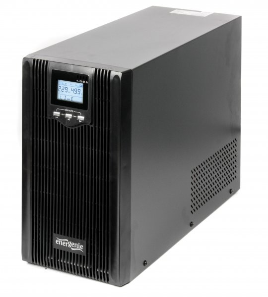 Источник бесперебойного питания 3000VA Gembird EG-UPS-PS3000-01 (чистый синус на выходе, 3000VA, 2400W, AVR, 6xC13, LCD, USB)