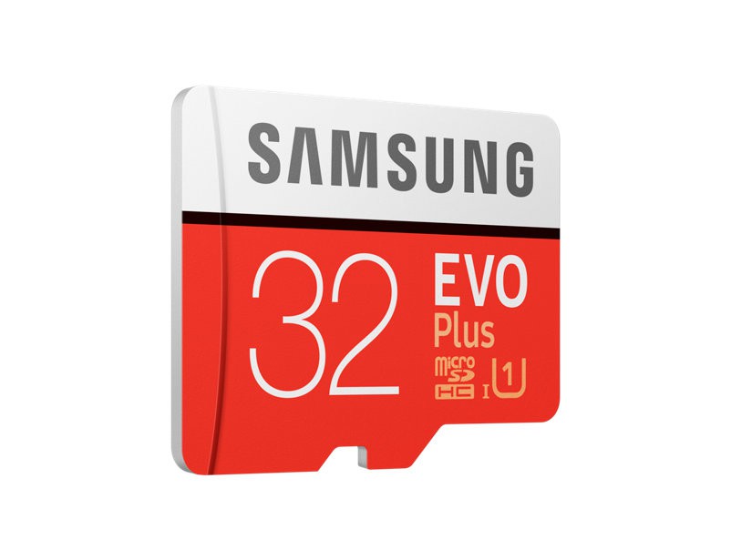 Карта памяти 32Gb Samsung EVO Plus MB-MC32GA/RU microSDHC Class10 UHS-I U1+ microSD- SD Adapter