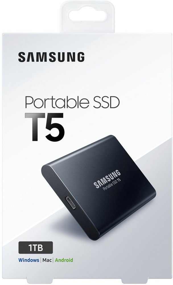 Внешний жесткий диск SSD 1Tb Samsung MU-PA1T0B/WW