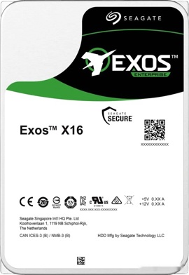 Жесткий диск 10Tb Seagate Exos X16 ST10000NM001G