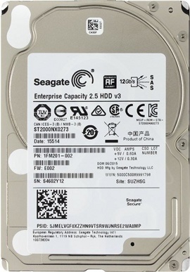 Жесткий диск 2Tb Seagate ST2000NX0273