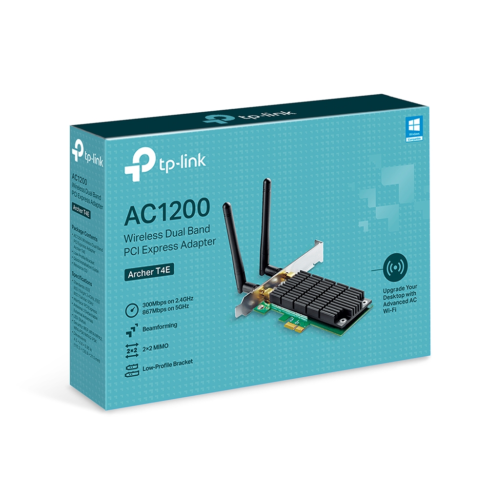 Сетевой адаптер Wi-Fi TP-Link Archer T4E AC1200